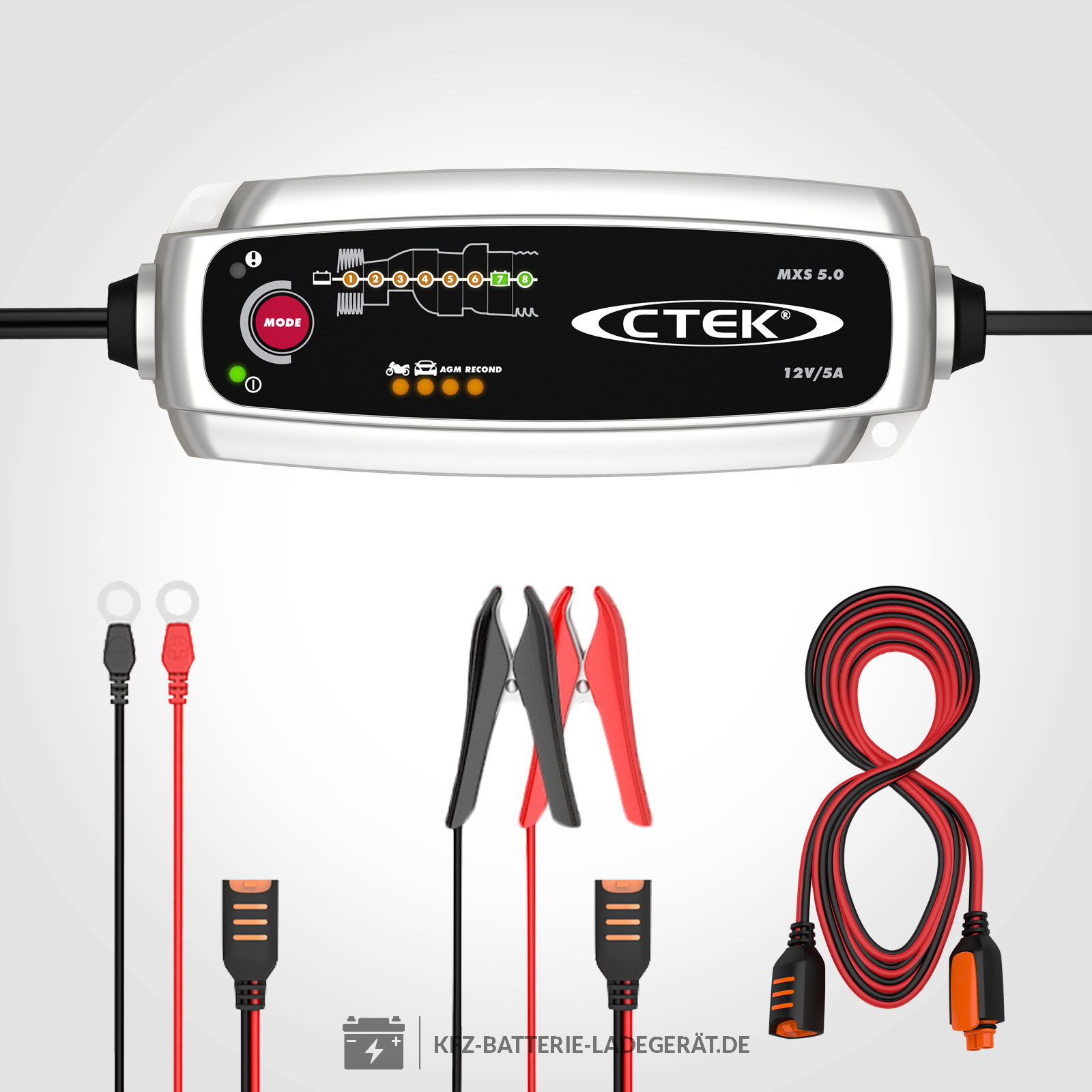 Ctek Chargeur de batterie MXS 10.0